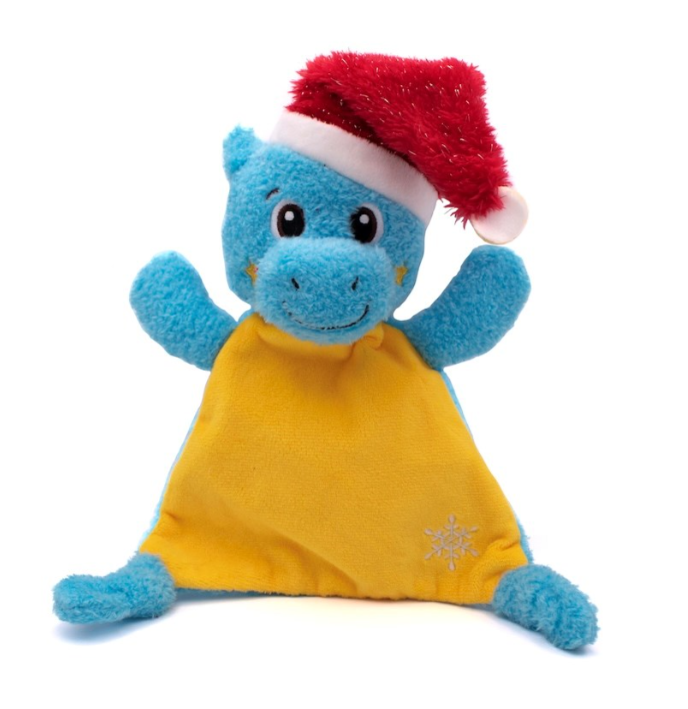 Great & Small Little Blue Christmas Dragon Comforter