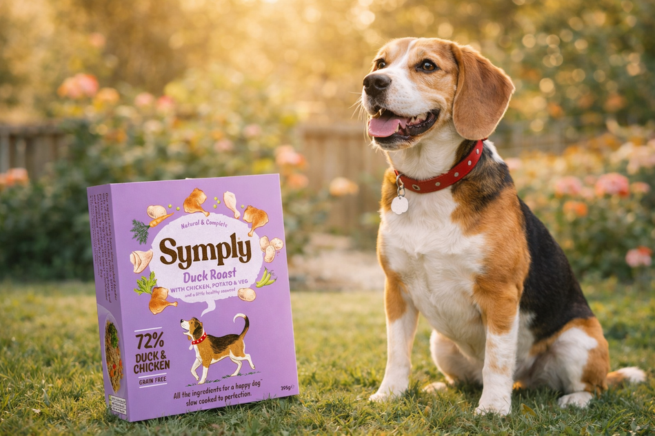 Symply Duck Roast Wet Dog Food 395g