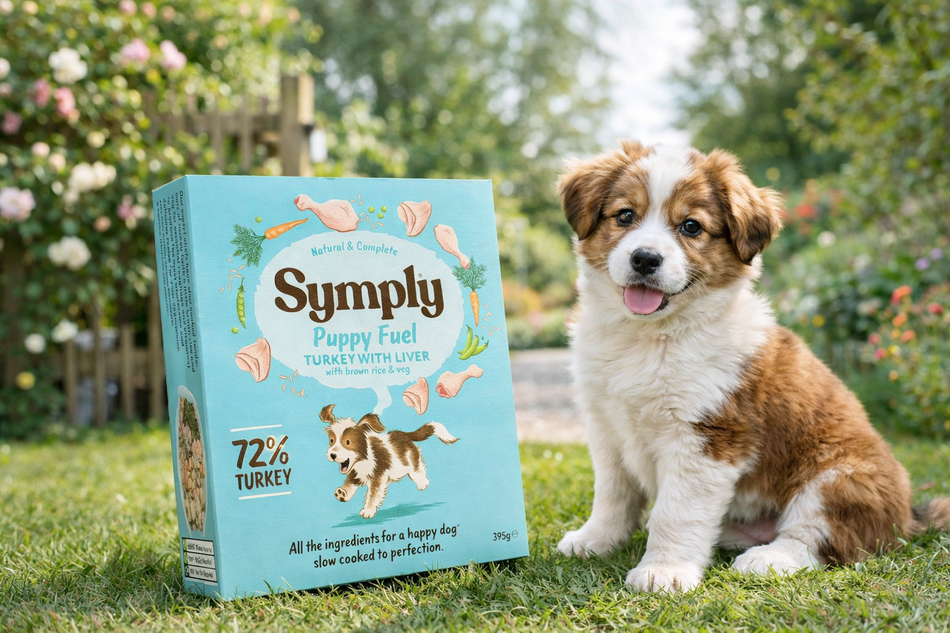 Symply Puppy Fuel Wet Dog Food 395g