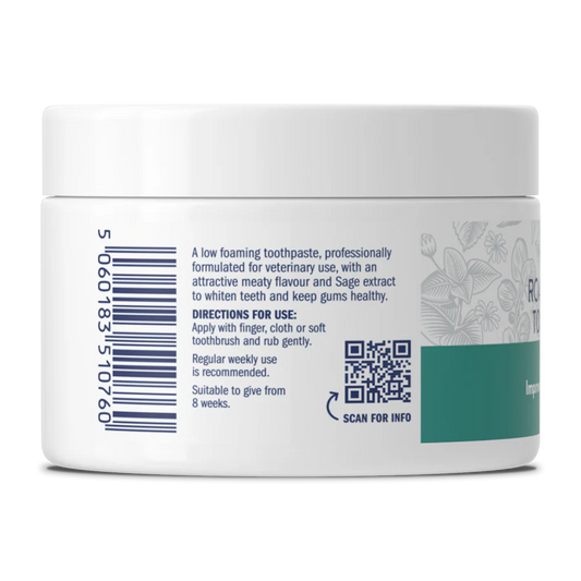 Dorwest Roast dinner toothpaste side view