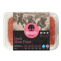 Benyfit RAW Dog Food 80*10*10 Duck Meat Feast