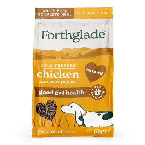 Forthglade Cold Pressed Dry Dog Food - Chicken