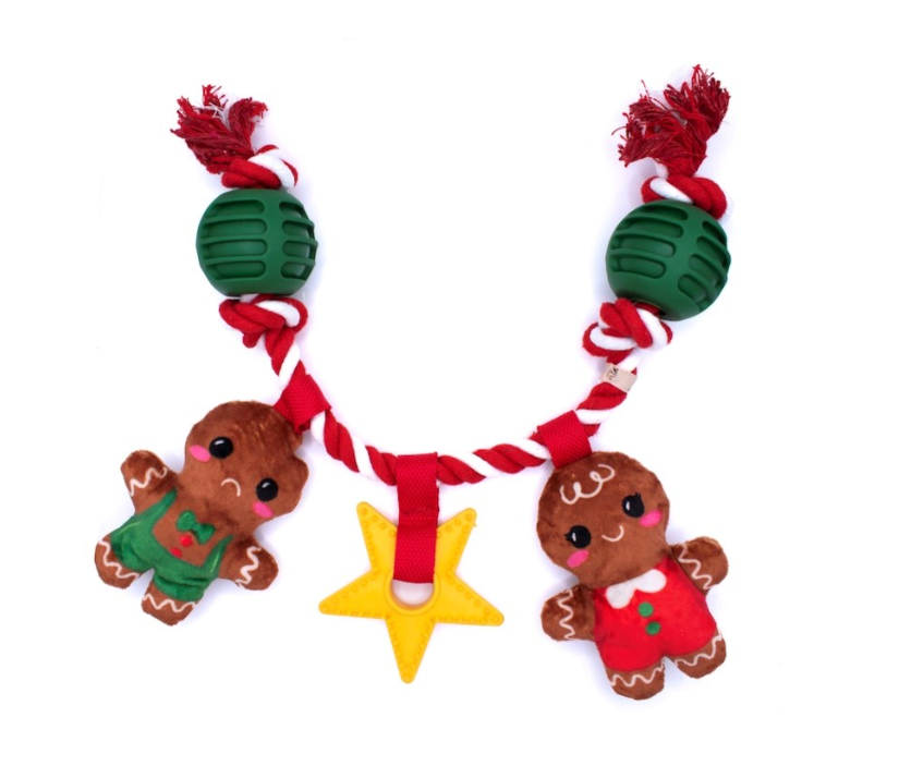 Great & Small Santa and Friends - Gingerbread Garland