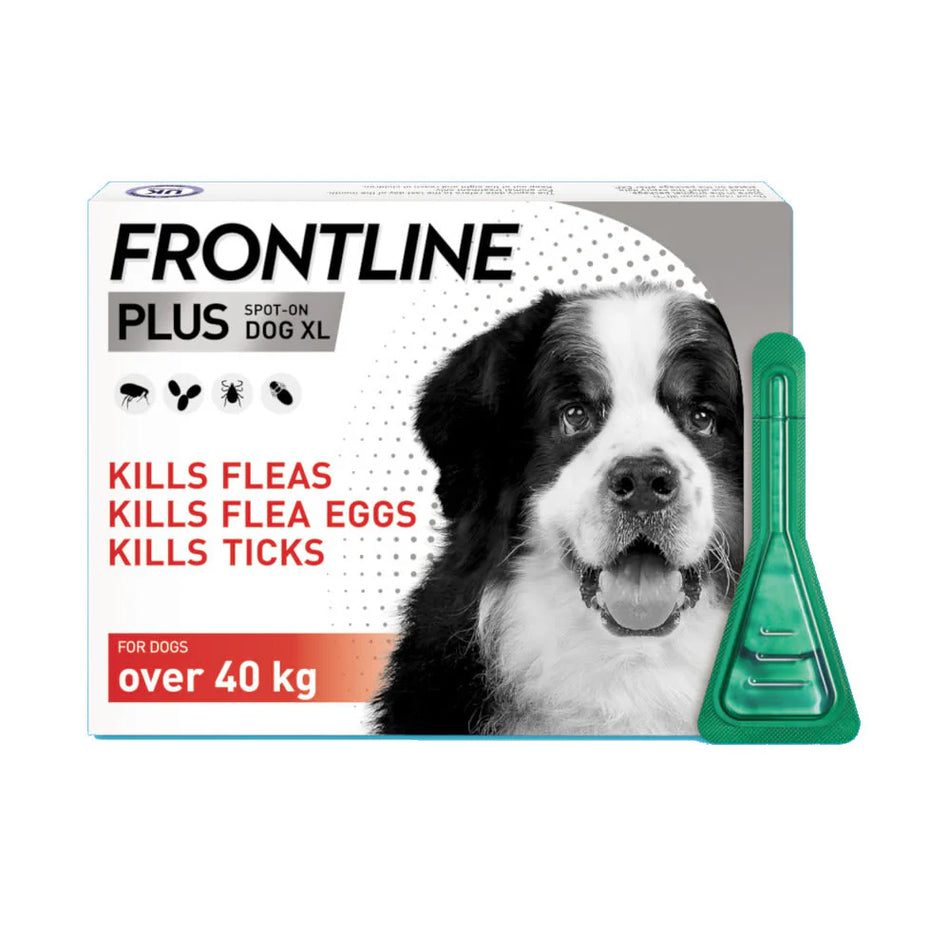 FRONTLINE PLUS® Spot-On for Extra-Large Dogs (40–60kg)