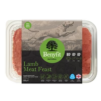 Benyfit RAW Dog Food 80*10*10 Lamb Meat Feast
