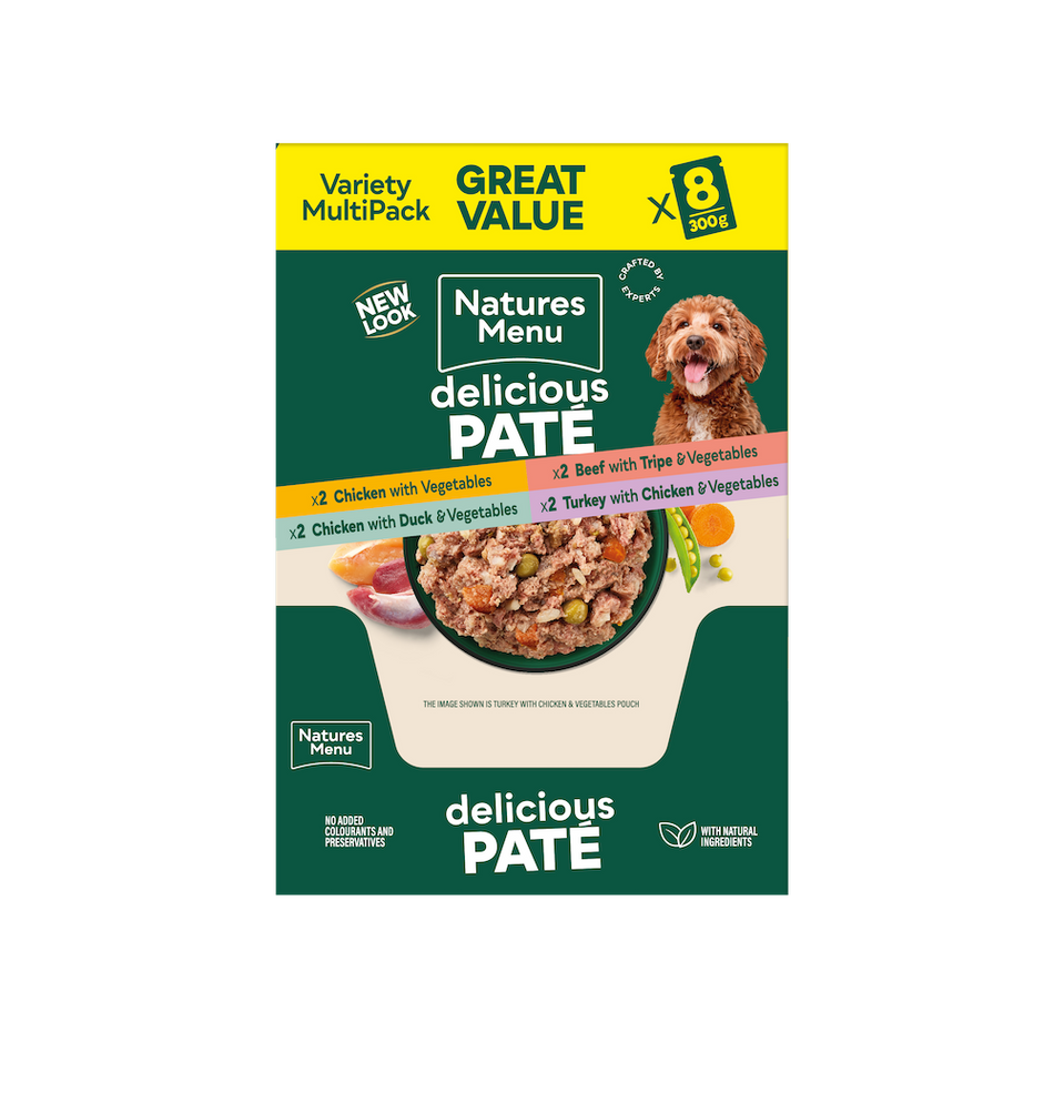 Natures Menu Mulitpack Dog Pouches 300g
