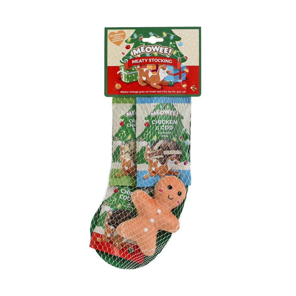 Meowee! Cat Christmas Stocking