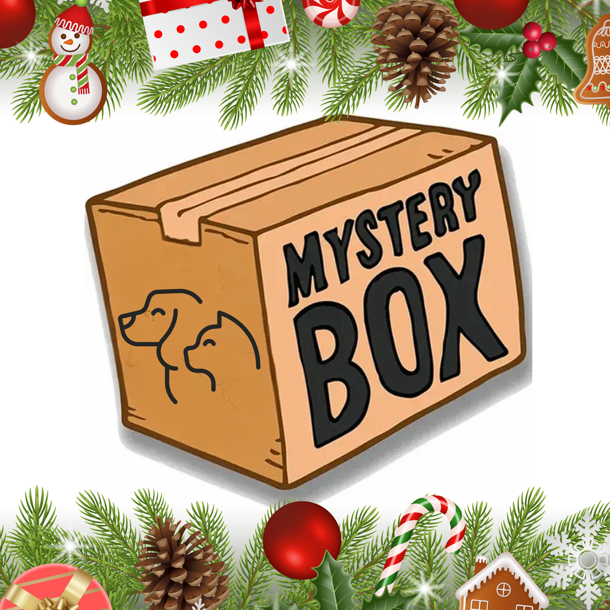 Mystery Christmas Gift Box - Dog Edition 
