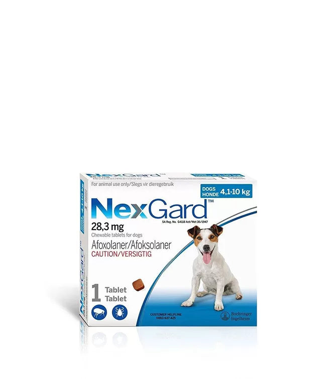 NexGard® Chewable Tablets for Medium Dogs 28mg