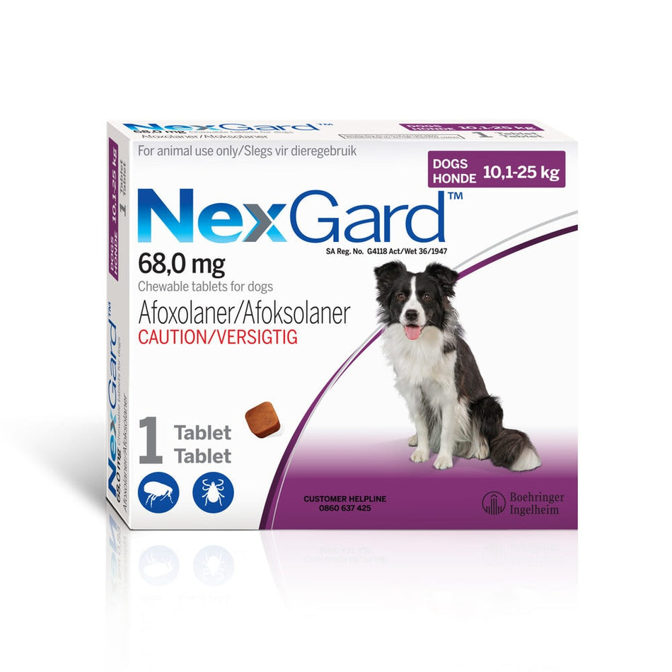 NexGard® Chewable Tablets for Large Dogs 68mg
