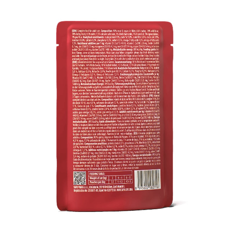 Carnilove Gravy Wild Boar with Chamomile Cat Pouch 85g