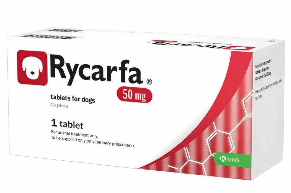 Rycarfa Flavoured Tablets for Dogs 50mg