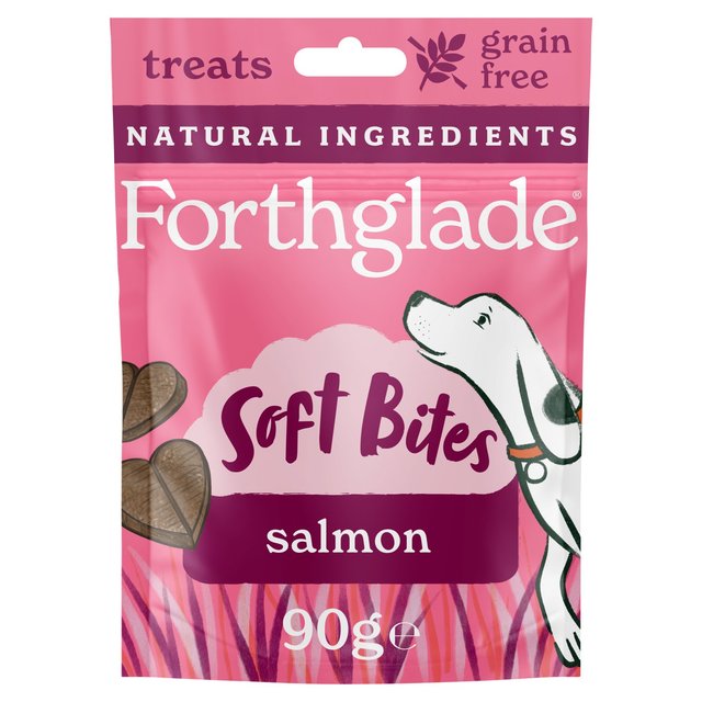 Forthglade Salmon Soft Bite Dog Treats 90g 