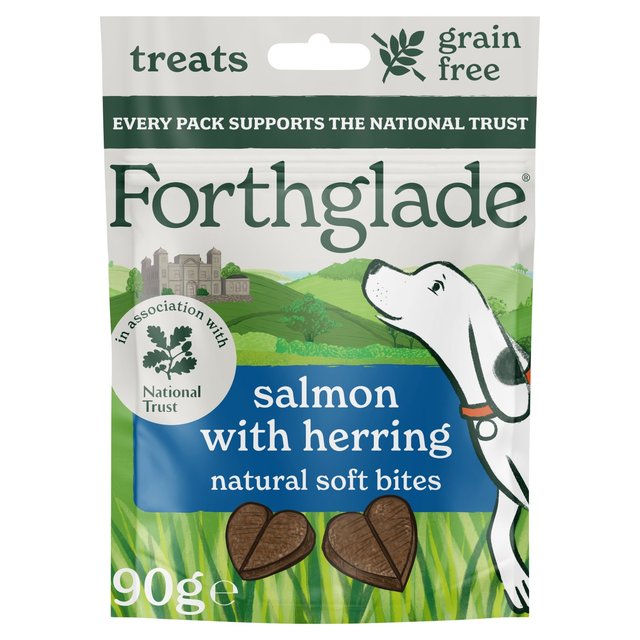 Forthglade Soft Bite Salmon with Herring Dog Treats 90g 