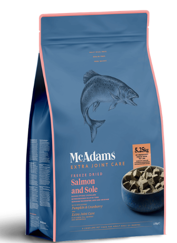 McAdams Freeze Dried Salmon & Sole Dog Food