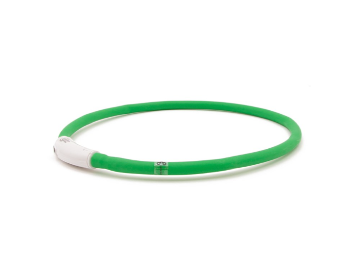 Great & Small Glow LED Rechargeable Collar Green