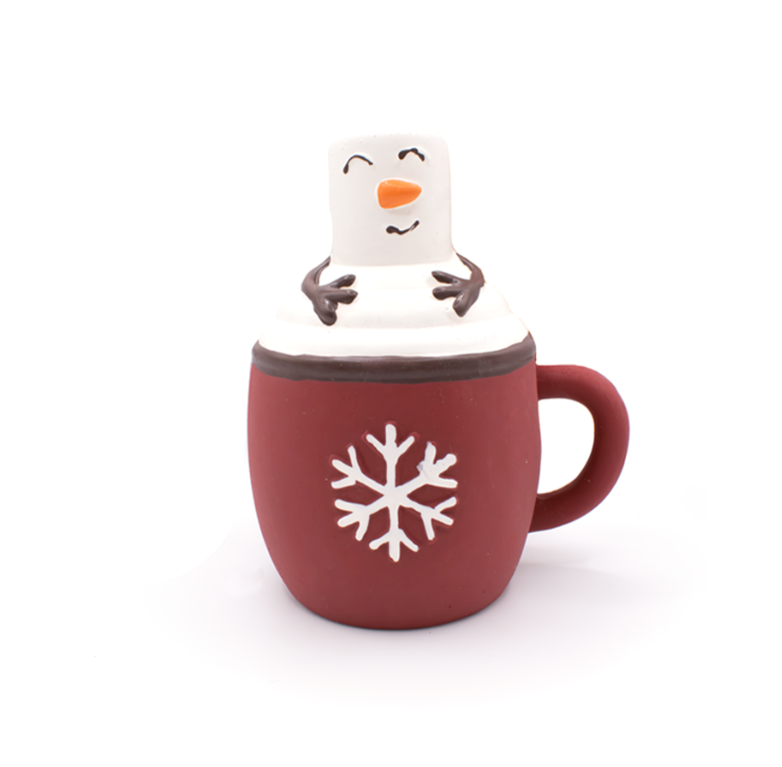 Great & Small Christmas Latex Hot Chocolate Mug with Marshmallow