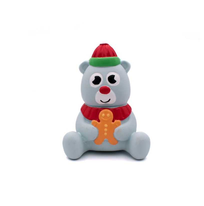 Great & Small Christmas Latex Bear with Gingerbread