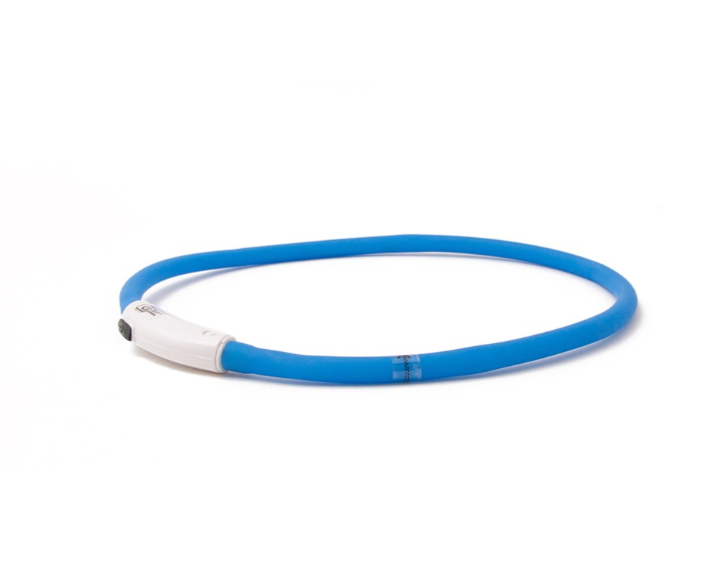Great & Small Glow LED Rechargeable Collar Blue