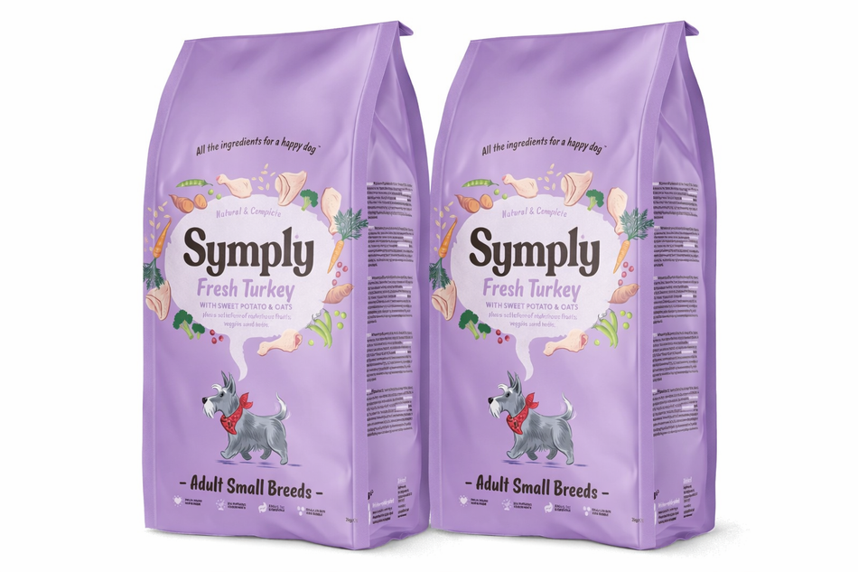 Symply Fresh Turkey Small Breed Dry Dog Food