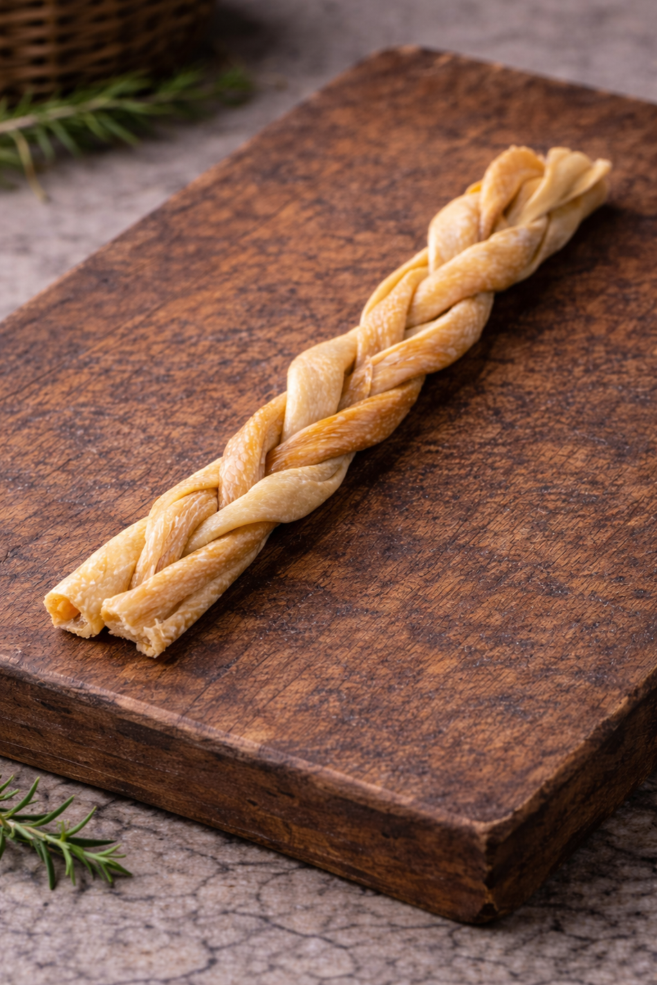 The Country Chew Co. - Braided Lamb Skin Chew