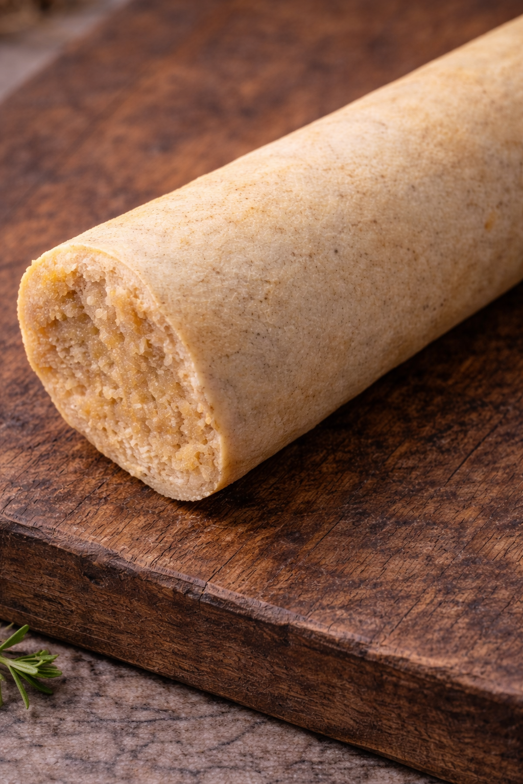Beef Tail Dog Chew Close Up