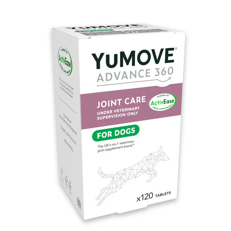 YuMOVE Advance 360 Max Strength 120pk vet strength dog hip & joint supplement soft chews