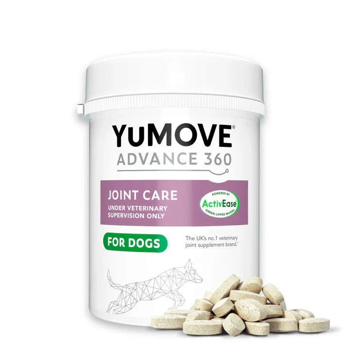 YuMOVE Advance 360 Max Strength dog joint mobility chews UK packaging