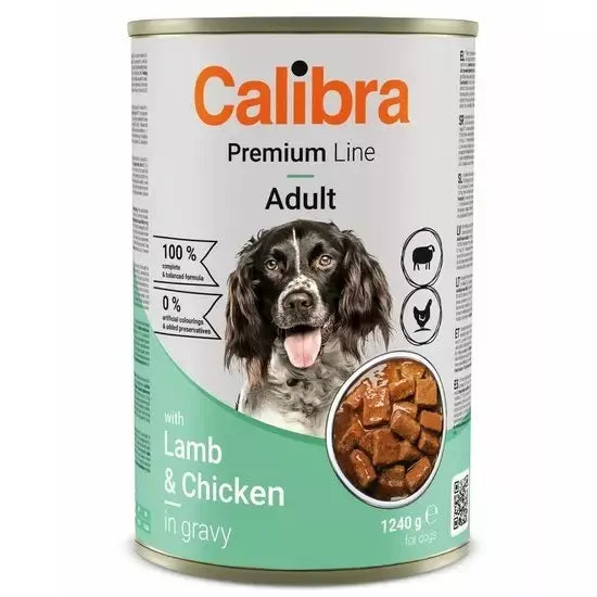 Calibra Premium Line Lamb & Chicken in Gravy Adult Wet Dog Food