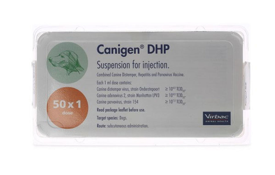 Canigen DHP Suspension for Injection for Dogs (50 doses)