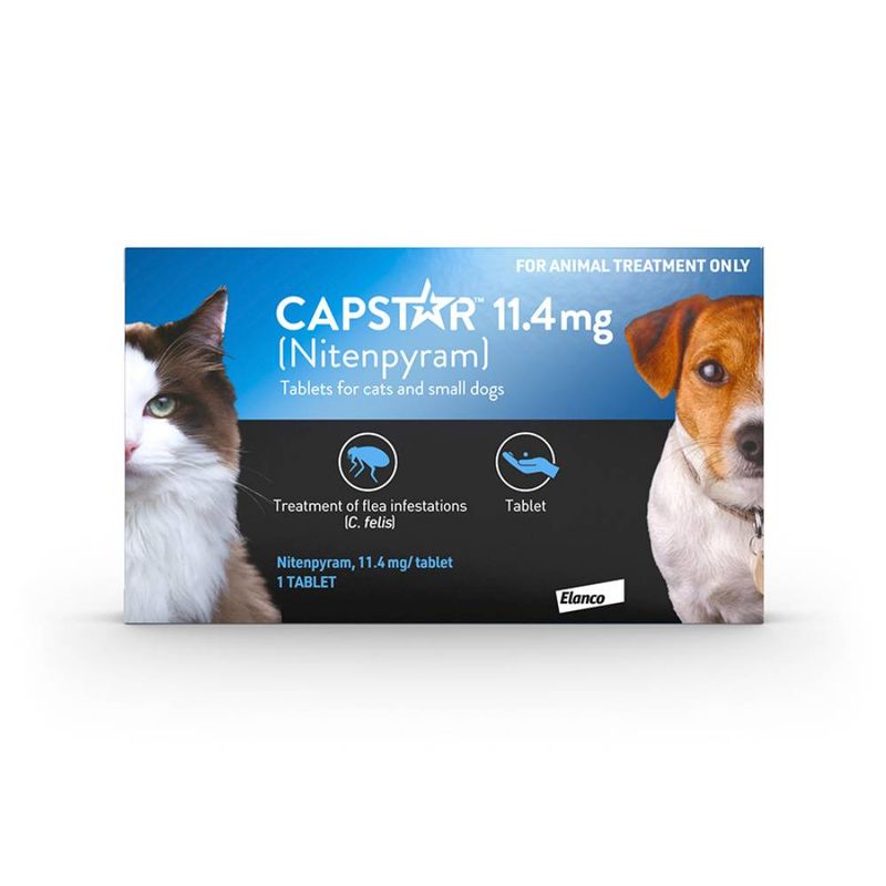 Capstar Tabs 11mg for Cats & Dogs (1 Tablet)