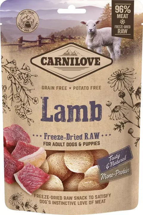Carnilove Freeze-Dried Lamb Raw Treats 60g