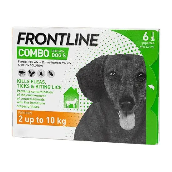 FRONTLINE COMBO® Spot-On Solution for Small Dogs (2kg-10kg)