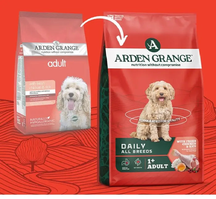Arden Grange Adult Chicken & Rice Dry Dog Food
