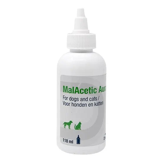 Dechra MalAcetic Aural Apple Ear Cleaner for Dogs and Cats