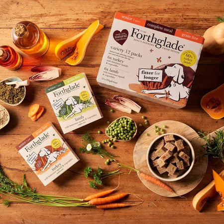 Forthglade Senior Multipack with turkey, lamb & vegetables 12pk