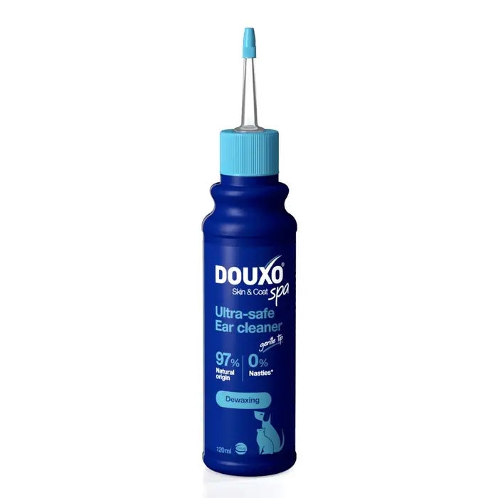 DOUXO® Ultra‑Safe Skin & Coat SPA Ear Cleaner for Dogs & Cats 120ml