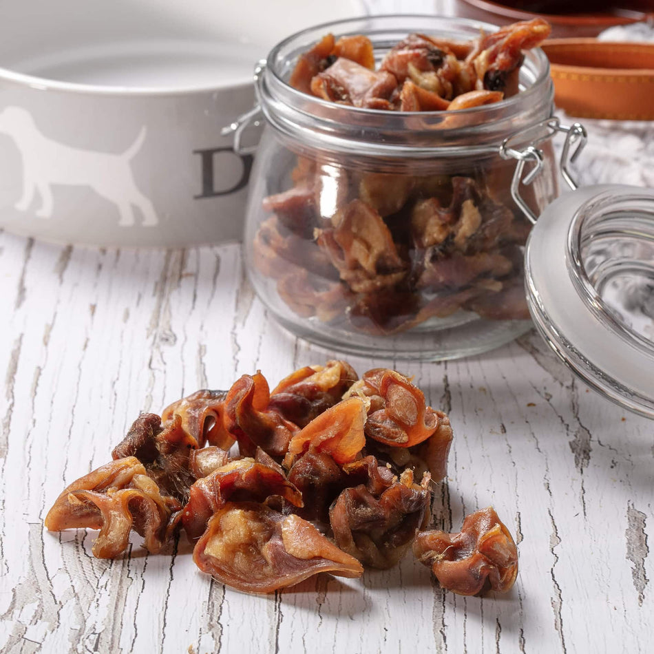 Hollings Pig Ear Strips 500g