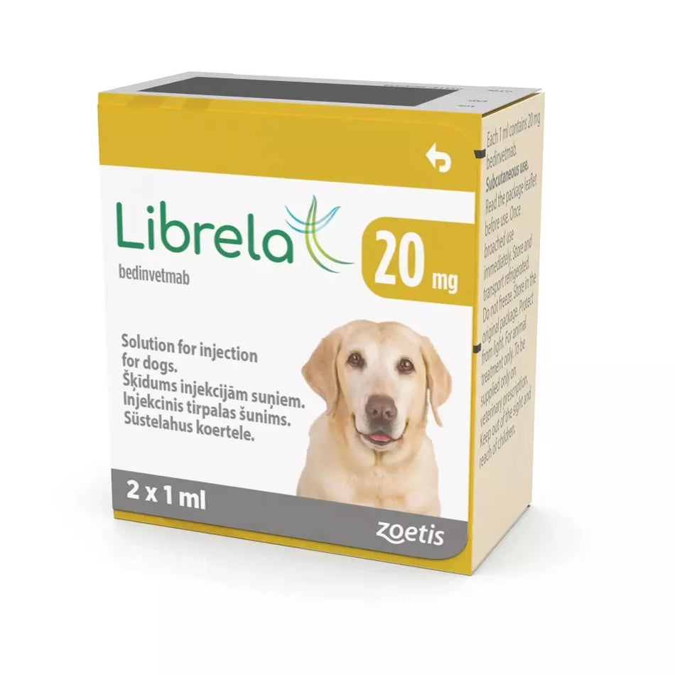 Librela® Solution for Injection for Dogs 20mg (30.1kg-40kg) 2Pack