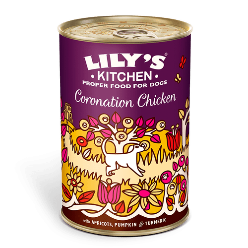 Lilys Kitchen Coronation Chicken Dog Food Tin 400g