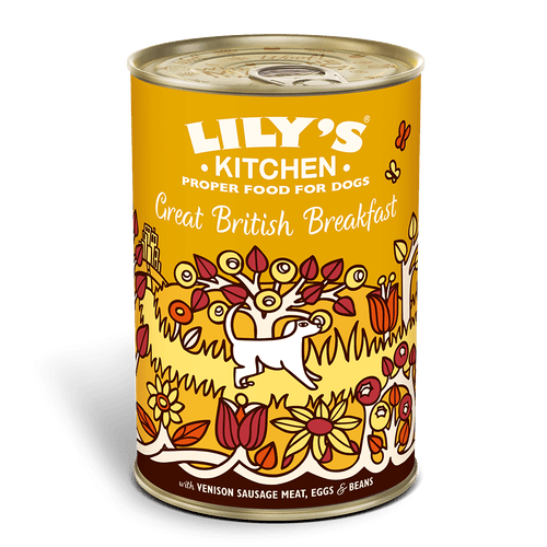 Lilys Kitchen Great British Breakfast Dog Food Tin 400g