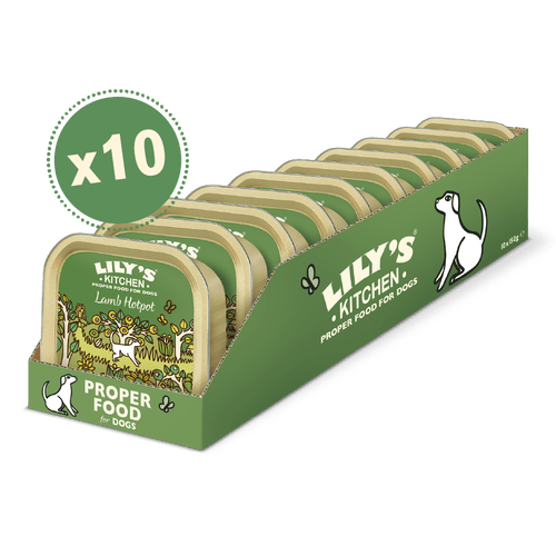 Lilys Kitchen Lamb Hotpot Dog Food Tray 150g