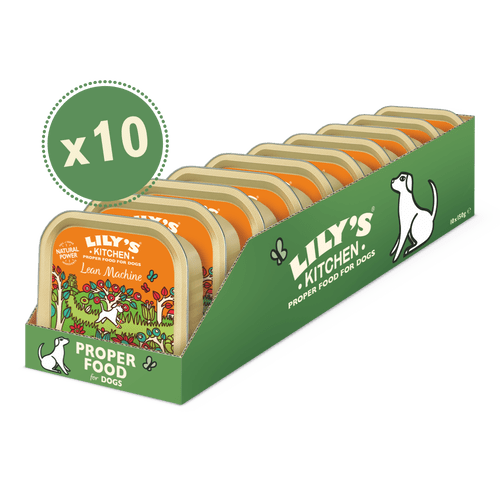 Lilys Kitchen Lean Machine Dog Food Tray 150g