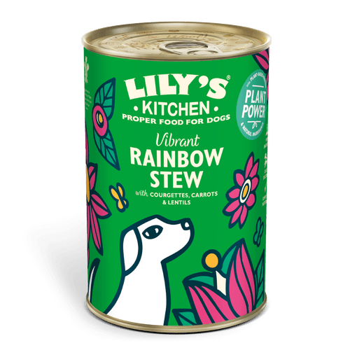 Lilys Kitchen Rainbow Stew Dog Food Tin 400g