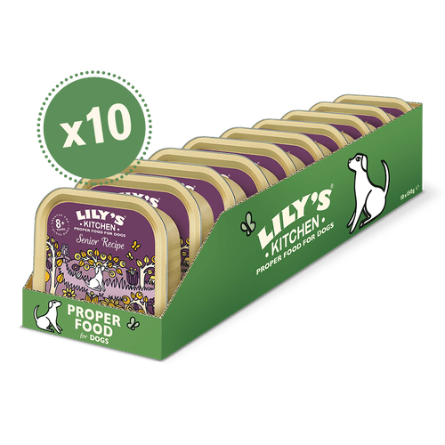 Lilys Kitchen Senior Recipe Dog Food Tray 150g