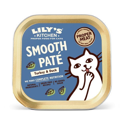 Lily's Kitchen Turkey & Duck Pate For Cats