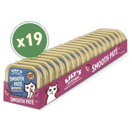 Lily's Kitchen Turkey & Duck Pate For Cats