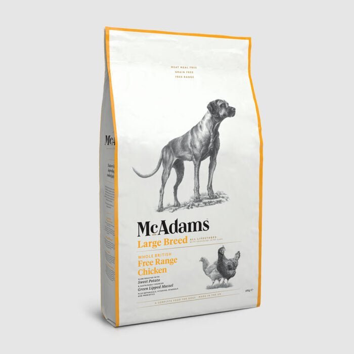 Mcadams British Free Range Chicken For Large Breed Dogs A Coombs Pet