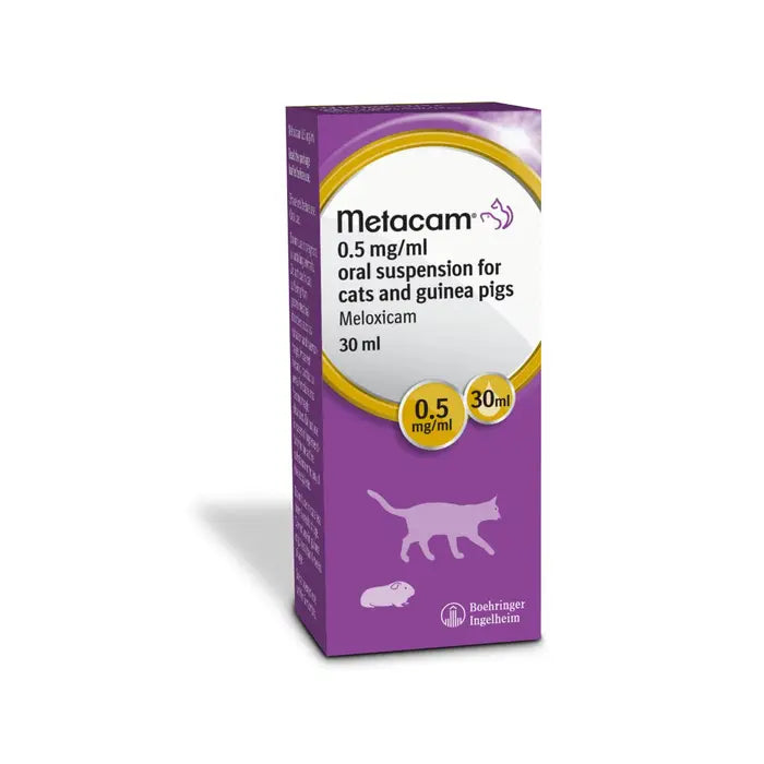 Metacam 0.5mg/ml Oral Suspension for Cats and Guinea Pigs 30ml