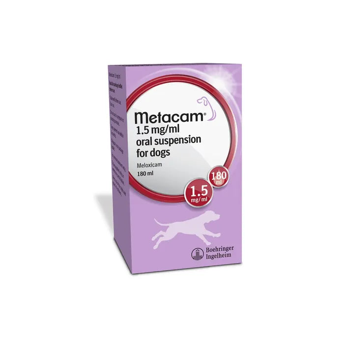 Metacam Oral Suspension for Dogs 180ml